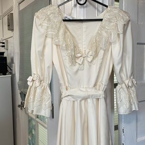 Vintage ivory dress